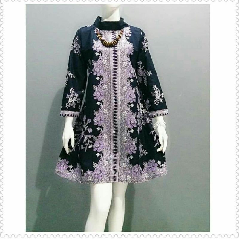 TUNIK ORIGINAL | ATASAN BATIK WANITA BAJU BATIK DRESS BATIK JUMBO