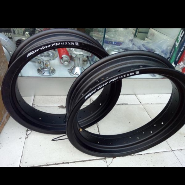 Velg V ROSSI jarijari XD SPRINT lebar 300x14 dan 350x14  ring 14