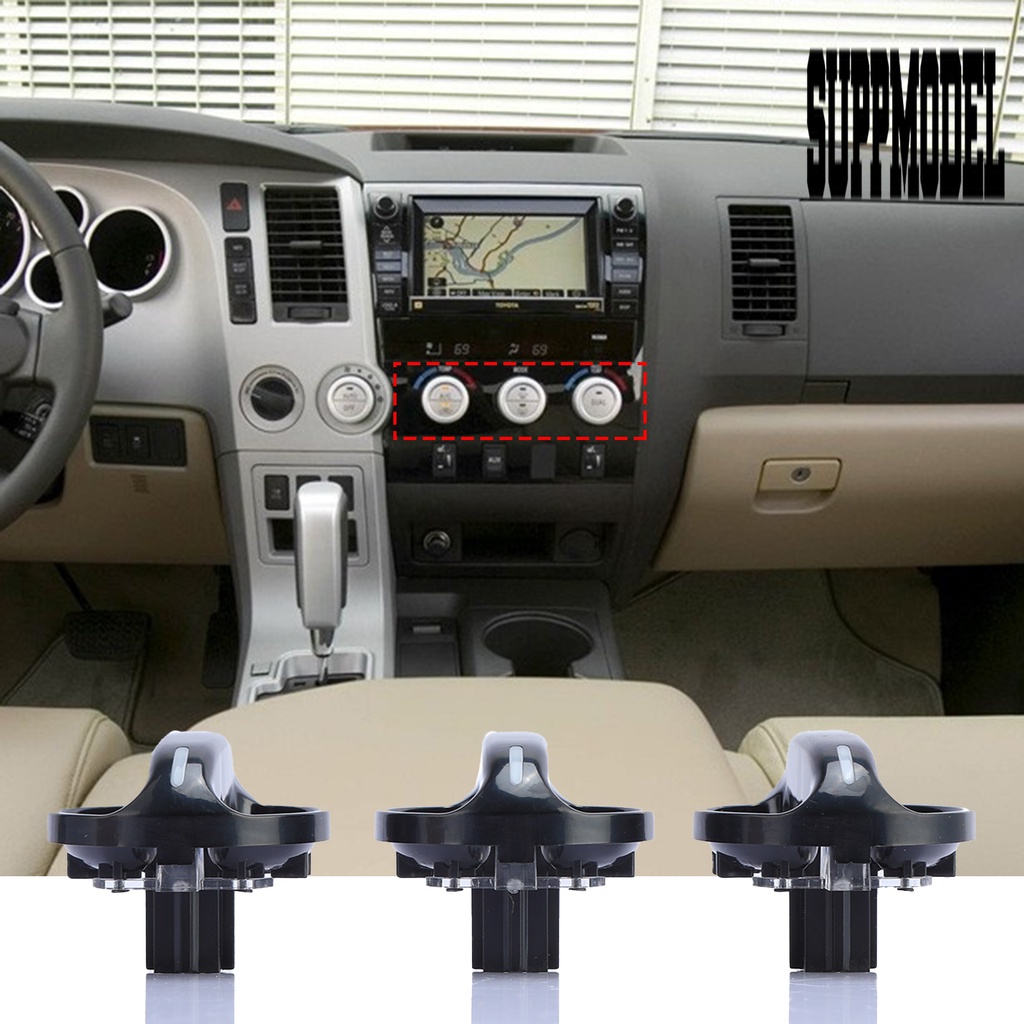 Suppmodelx &lt; 3Pcs Knob Saklar Ac Mobil TOYOTA Sturdy 55905-0C010