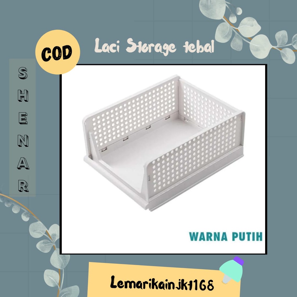 NEW RAK LACI STORAGE BOX SUSUN TEMPAT PENYIMPANAN BAJU|RAK BAJU SUSUN|BOX STORAGE WARNA|RAK MULTIFUNGSI K0229|RAK KOSMETIK SUSUN|RAK PAKAIAN SUSUN|RAK SUSUN SERBAGUNA