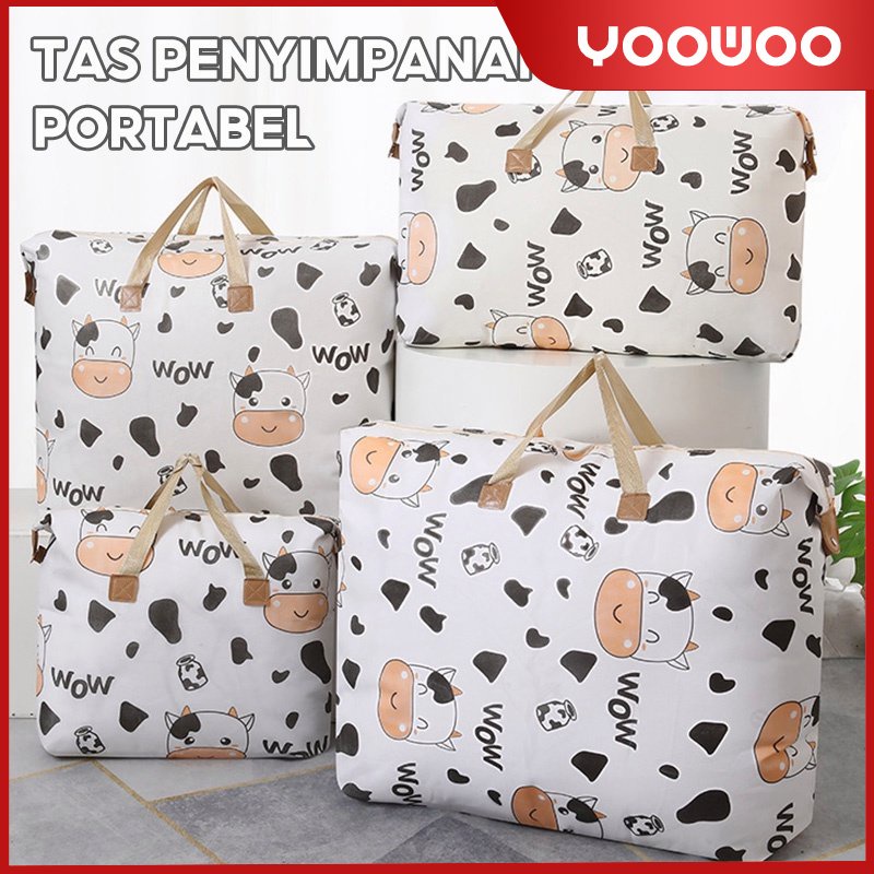 Storage Bag /Tas Tempat Penyimpanan Bed Cover Selimut /Tas Travel /Tas penyimpanan baju