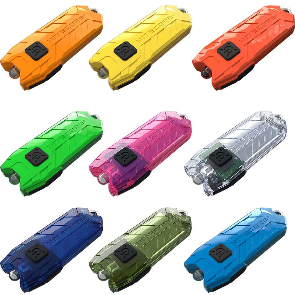 (BISA COD) RVOSTR NITECORE Tiny Series Tube V2.0 USB Rechargeable Keychain Light 55lm