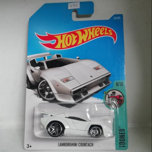 hot wheels lamborghini countach tooned