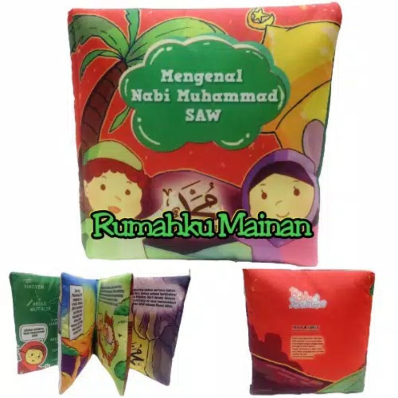 Buku bantal edukasi, murah, original, aman untuk bayi