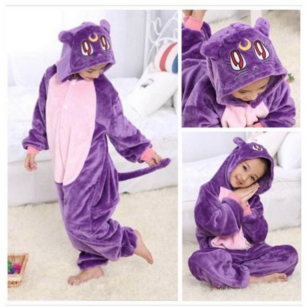 KOSTUM PIYAMA ONESIE KIGURUMI KID HERO SUPERMAN SPIDERMAN HELLOKITTY DORAEMON PINK PANTHER