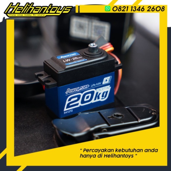 

Paling Laku Power HD Digital Servo LW-20MG Waterproof hantoys shopee