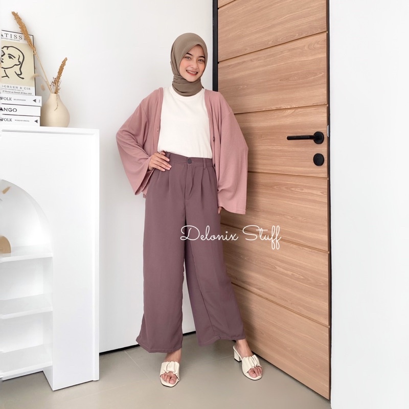 DELONIX | Marsya loose pants / celana kulot