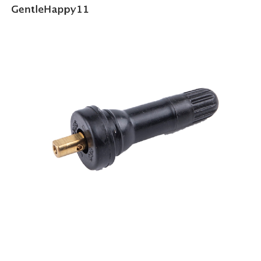 Gentlehappy 4Pcs Katup Sensor Tekanan Ban Tubeless Bahan Karet Untuk TPMS