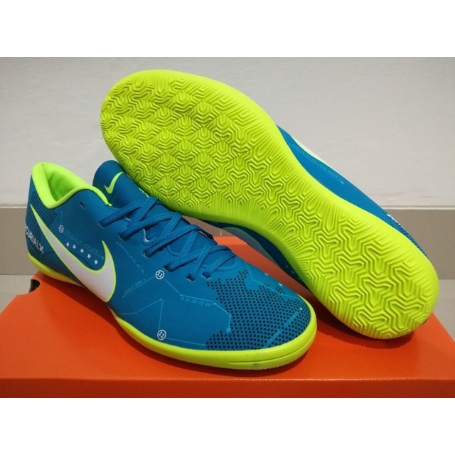 PROMO Sepatu Futsal Nike Mercurial Vapor XI Neymar Blue Orbit TERLARIS