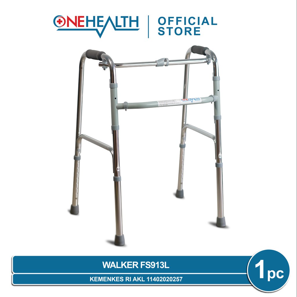 Walker Tanpa Roda onehealth FS913L - Alat Bantu Jalan