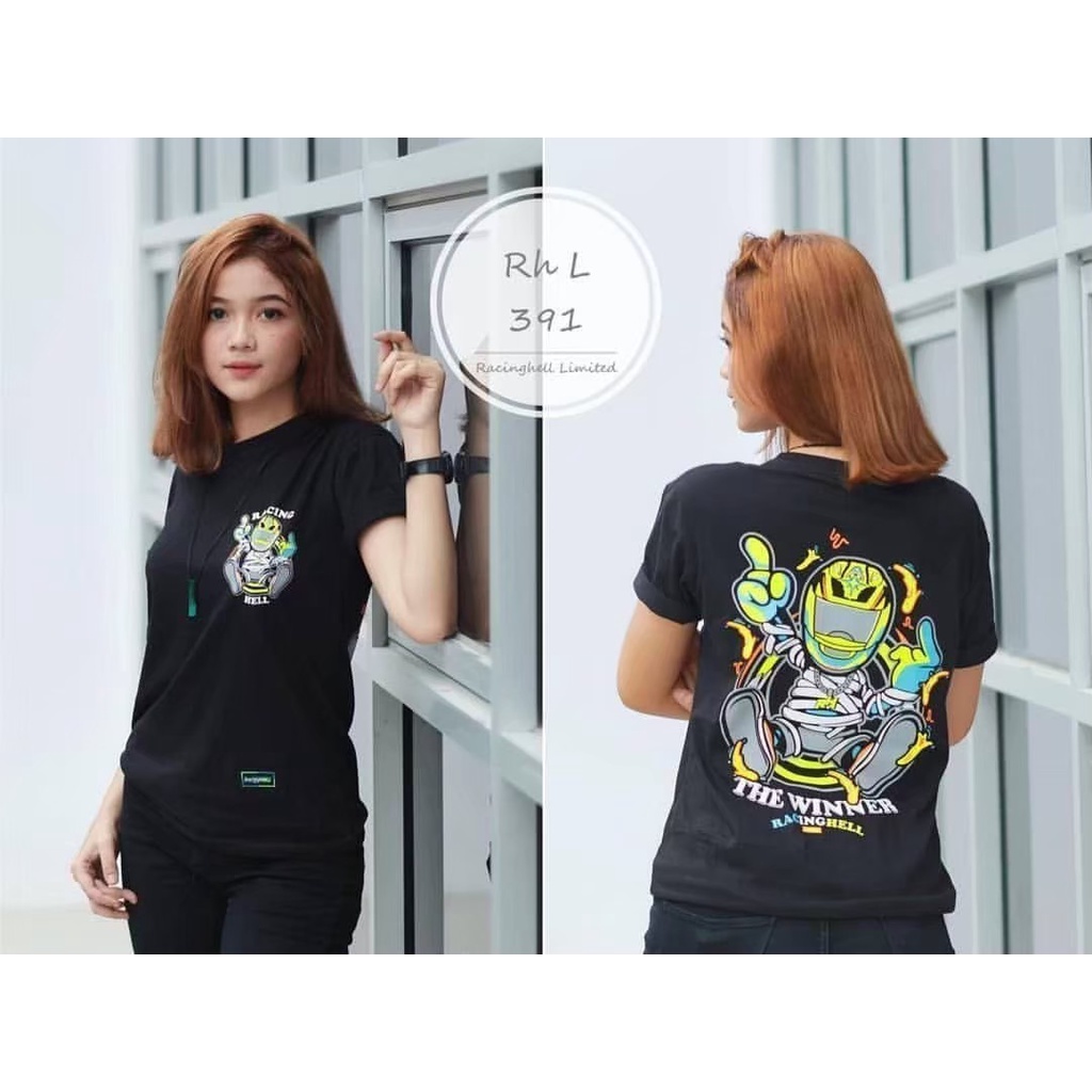 The winner baju kaos racing hell pria wanita / baju kaos unisex / baju kaos distro / kaos pria / baju kaos motor / baju motor balap