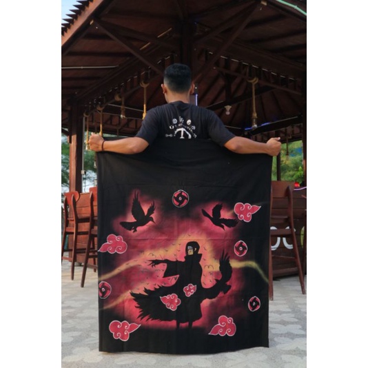 SARUNG LUKIS ANIME TERBARU 2022 LUKIS TANGAN ORIGINAL HANDMADE SARUNG SHINOBI SARUNG ASTRONOT SARUNG ONEPIECE