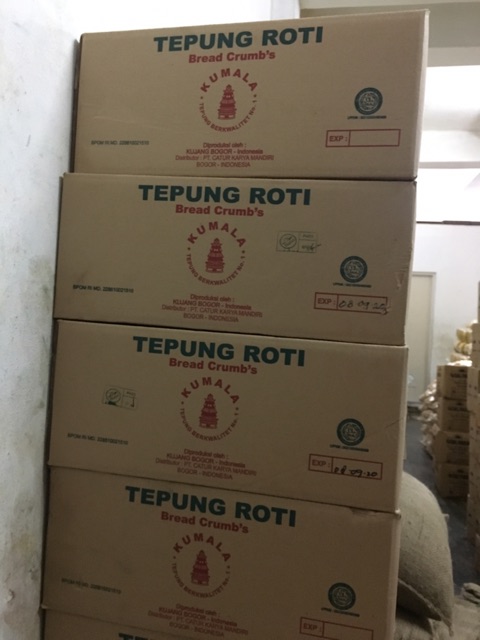 Tepung Roti Kumala Dus / Bread Crumb ( 20 x 500gr) / Tepung Roti Karton /