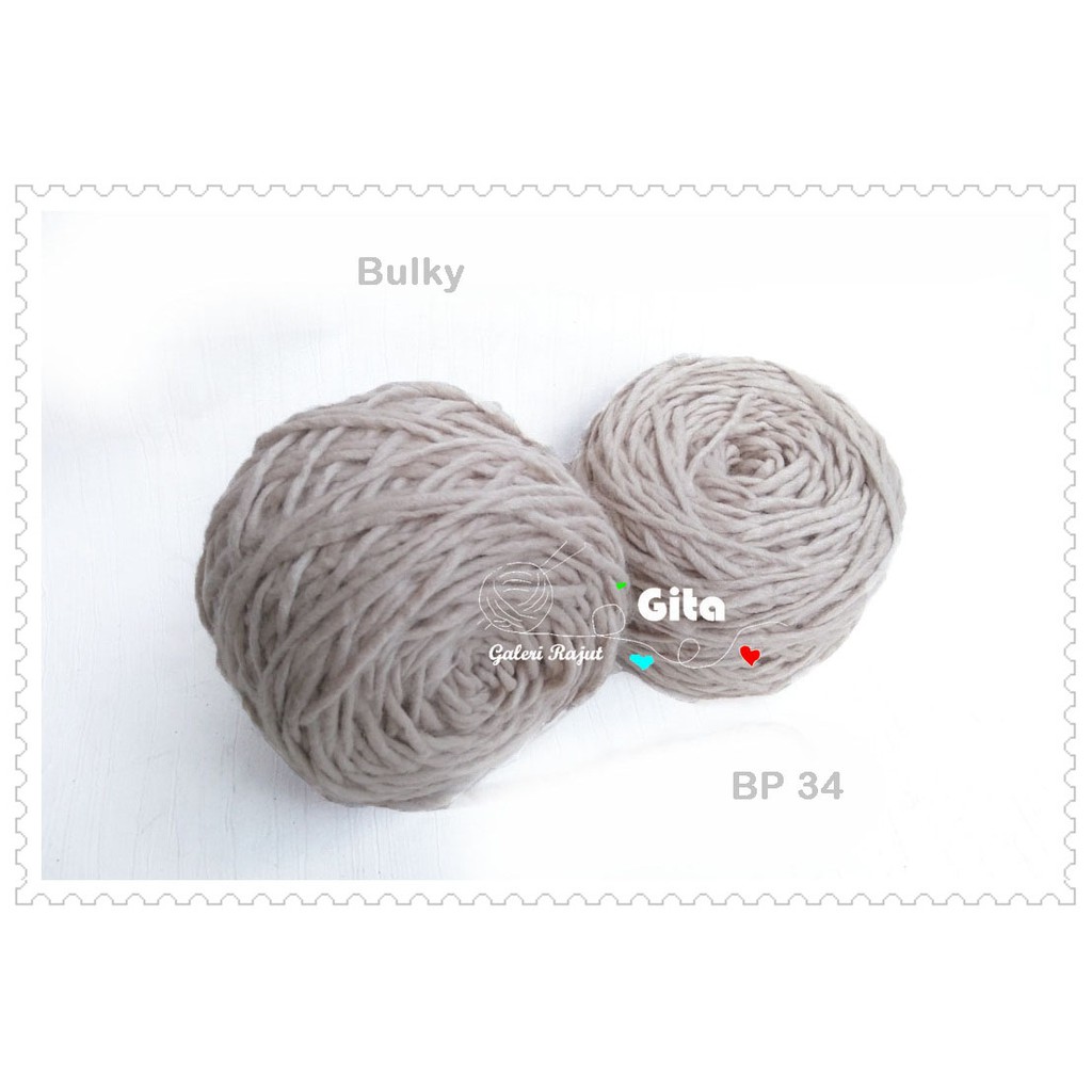 Benang Rajut Bulky / Benang Rajut Crochet Knitting Yarn