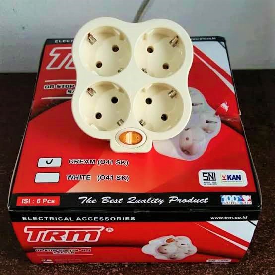 T multi isi 4 T listrik 4 in 1 steker T isi 4 stop kontak cabang 4 TRM T cabang 4 listrik 4 lubang 4L steker multi terminal listrik colokan listrik