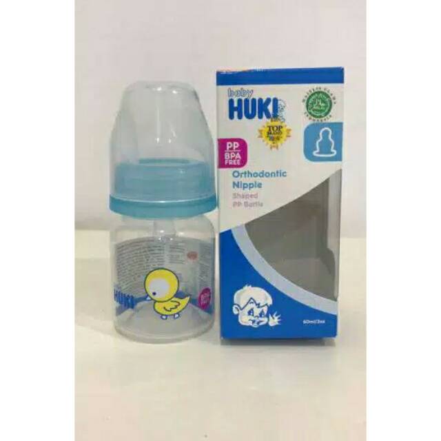 Huki Botol PP Shaped BPA Free 60 ml (Box / CI0325)