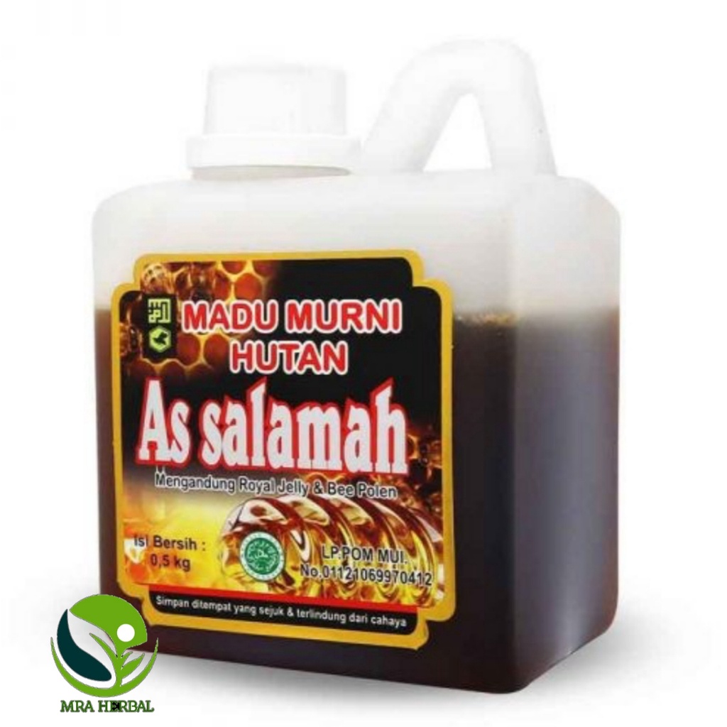 

Madu Hutan As Salamah mengandung Royal Jelly dan Bee Polen 500 gr