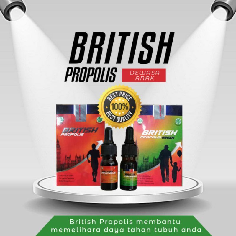 

British Propolis obat asam lambung gula darah