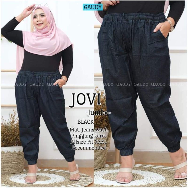 JOGER JOVI JUMBO BLACK BB-+80-100 KG L.PAHA 74 CM