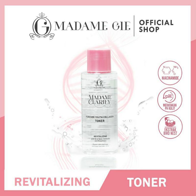 Madame Gie Skincare Clarify Toner | Facial Foam | Face Mist | Pimple Spot Cream | Serum 20ml