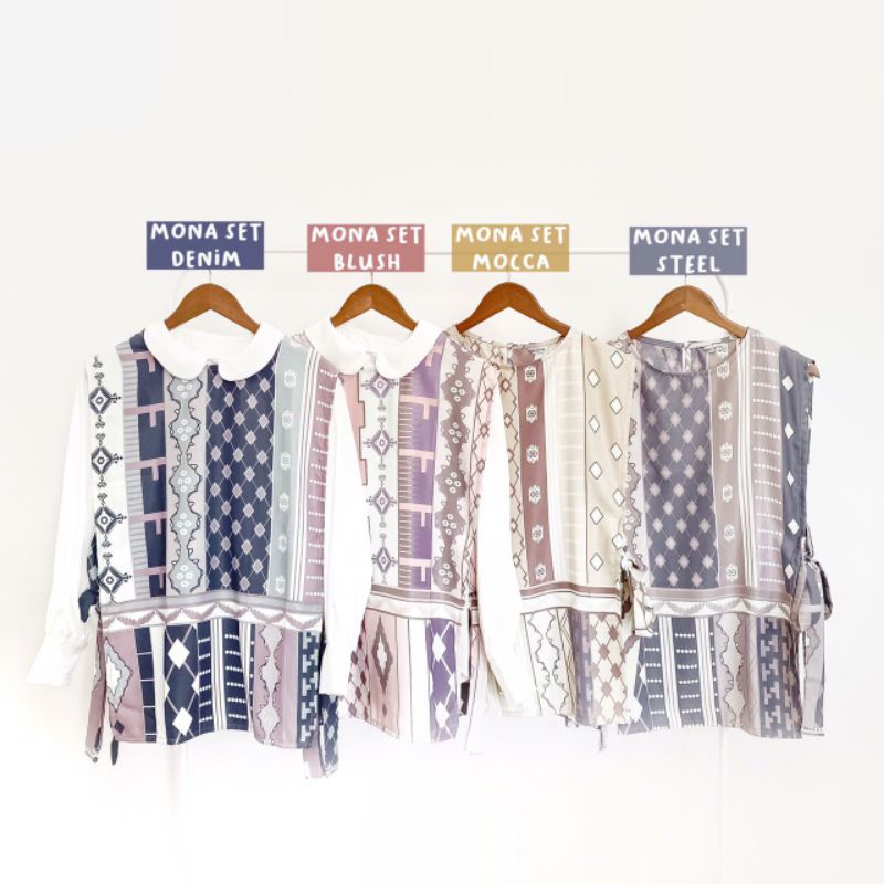 TERMURAH LOCANA LABEL MONA SET