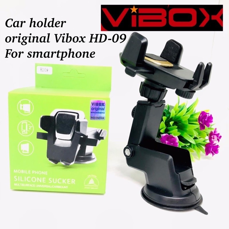 Car Phone Holder Mobil HD09 Stand Handphone Dudukan Hp Promo Sen