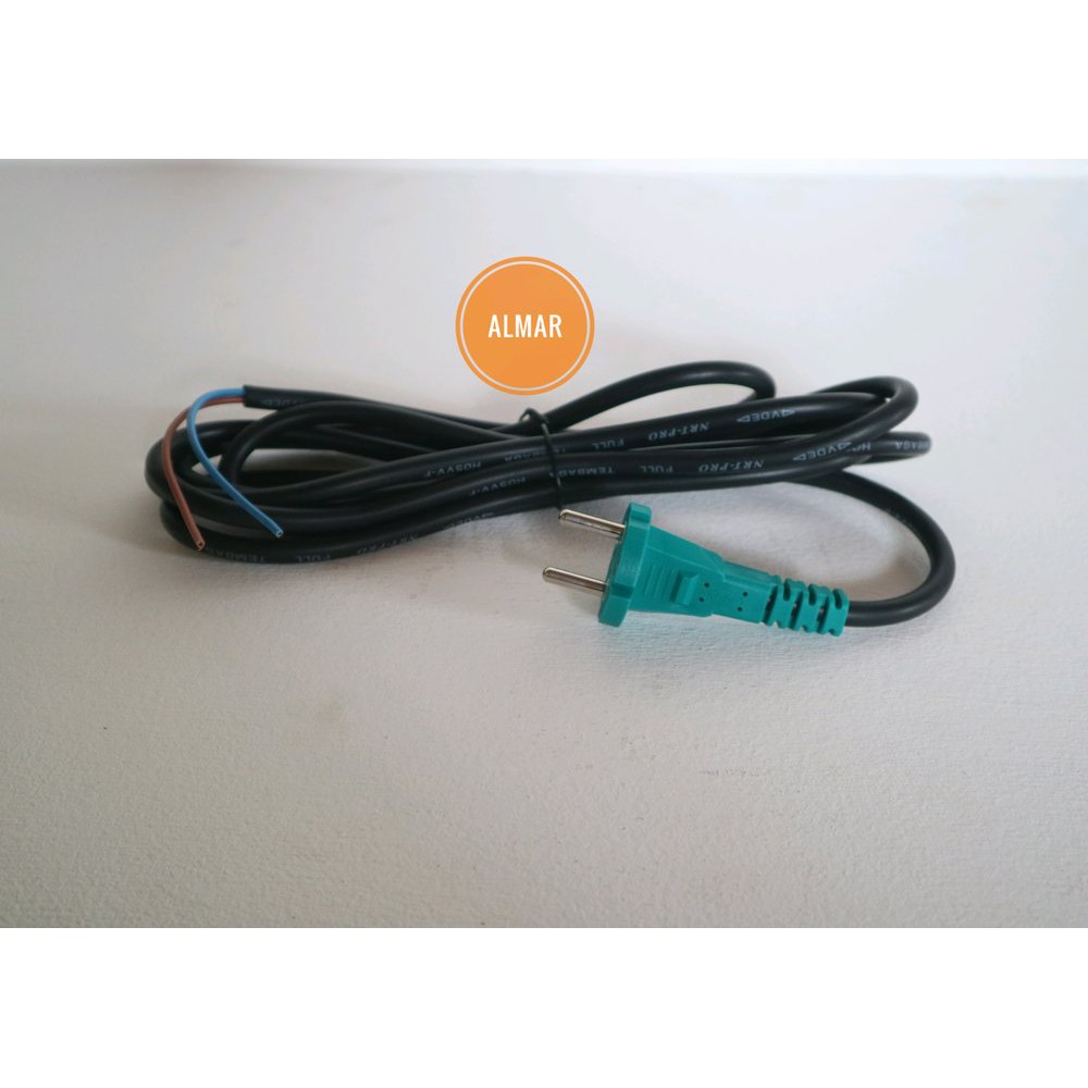 Kabel Power Tools 2 x 3 M Mesin Bor Gerinda Sander Circular Miter Table Saw Planer Las Jig Saw Mura