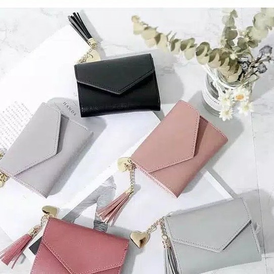 Dompet Wanita Import Murah Lipat Kecil Wallet PGM PM18