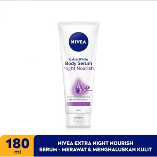 Jual Nivea Body Serum Extra White Night Nourish Ml Shopee Indonesia