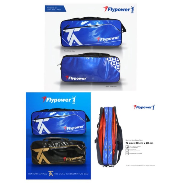 tas Rio gold  tas badminton flypower