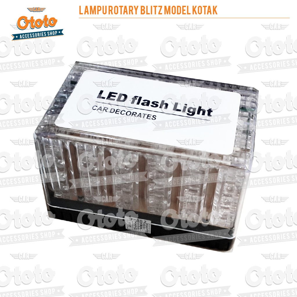 Lampu Rotary Blitz Model kotak