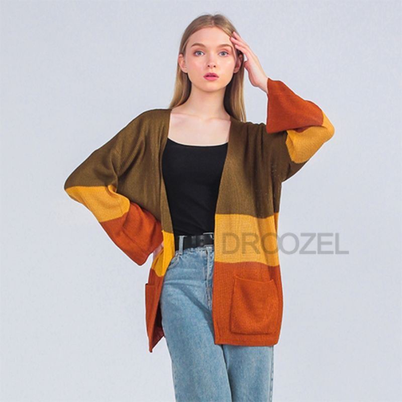 CAMEROON CARDY OVERSIZE / cardy rajut wanita / korean style-1