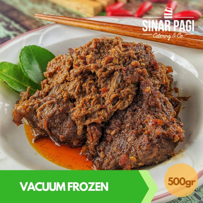 

✨COD✨ Rendang Sapi Premium - 250 gram