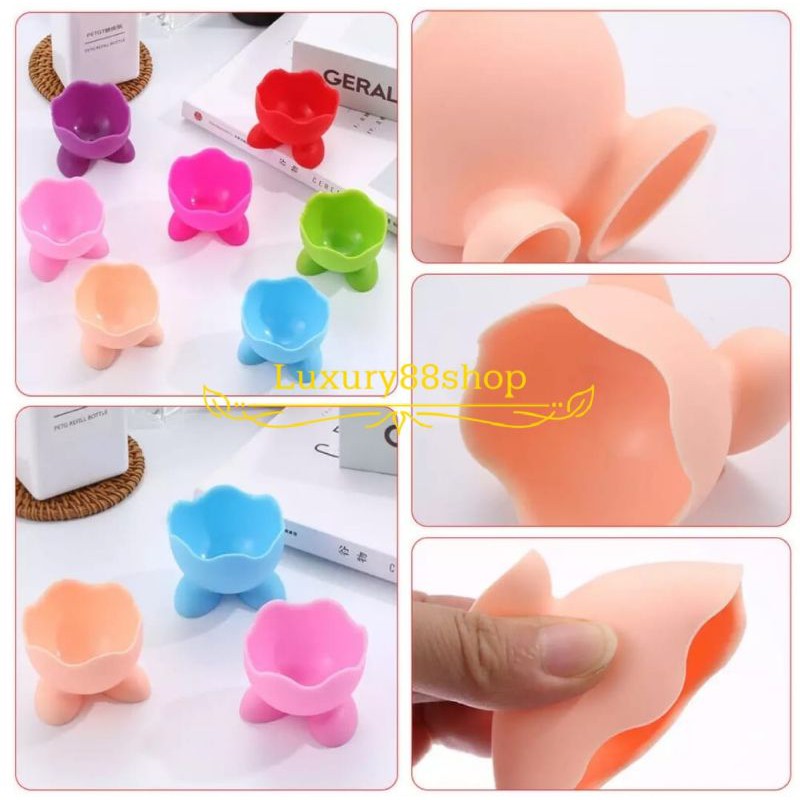 Tempat Spons Silikon / Tempat Beauty Blender / Rak Spons Silikon