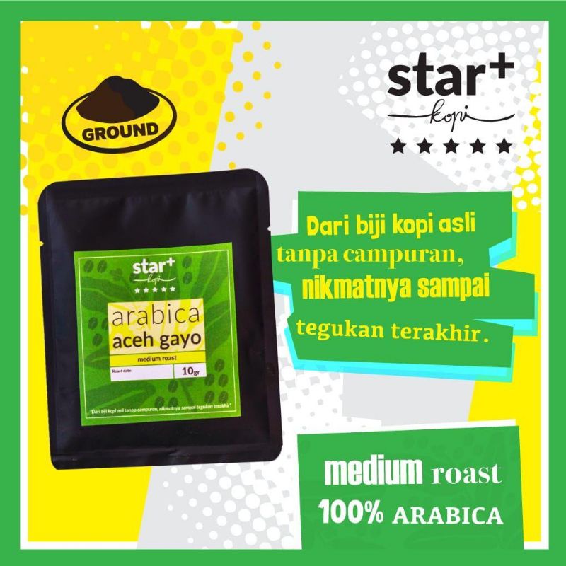 

Star Kopi Arabica Aceh Gayo 500 gram