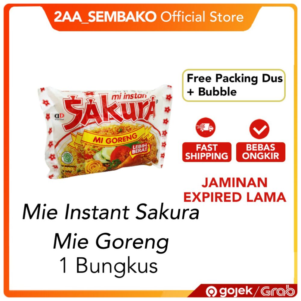 

Mie Instan Goreng Sakura mie goreng sakura 1 bungkus