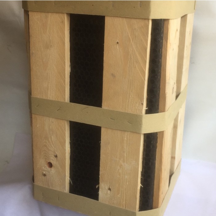 Paking kayu dispenser bioglass