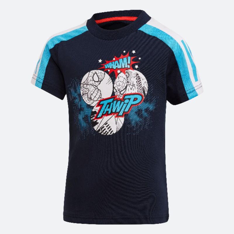 ADIDAS Spiderman Tshirt size 3-4y dan 5-6y
