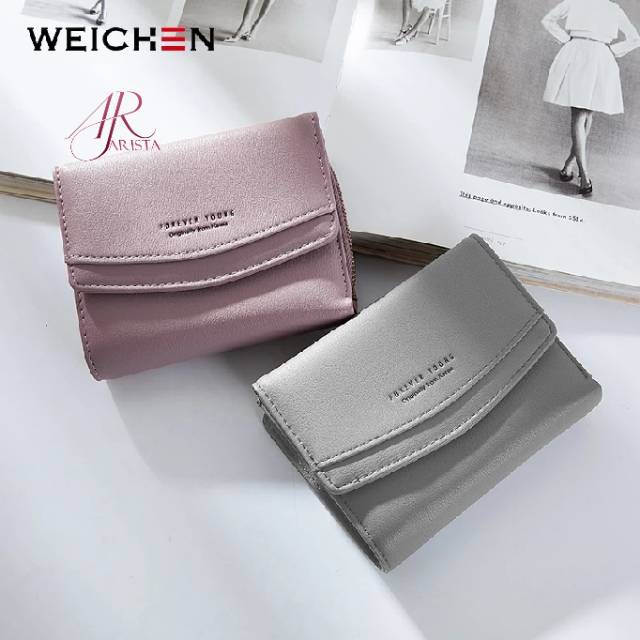 DOMPET WANITA MINI WEICKEN - DOMPET LIPAT WANITA KOREAN FASHION WALLET