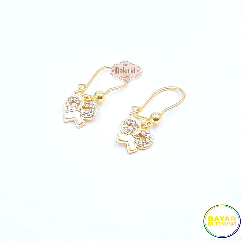 RAKA Acc - Anting Clip / Klip SERBA 15000 Xuping Aksesoris Wanita Lapis Emas 18k 621