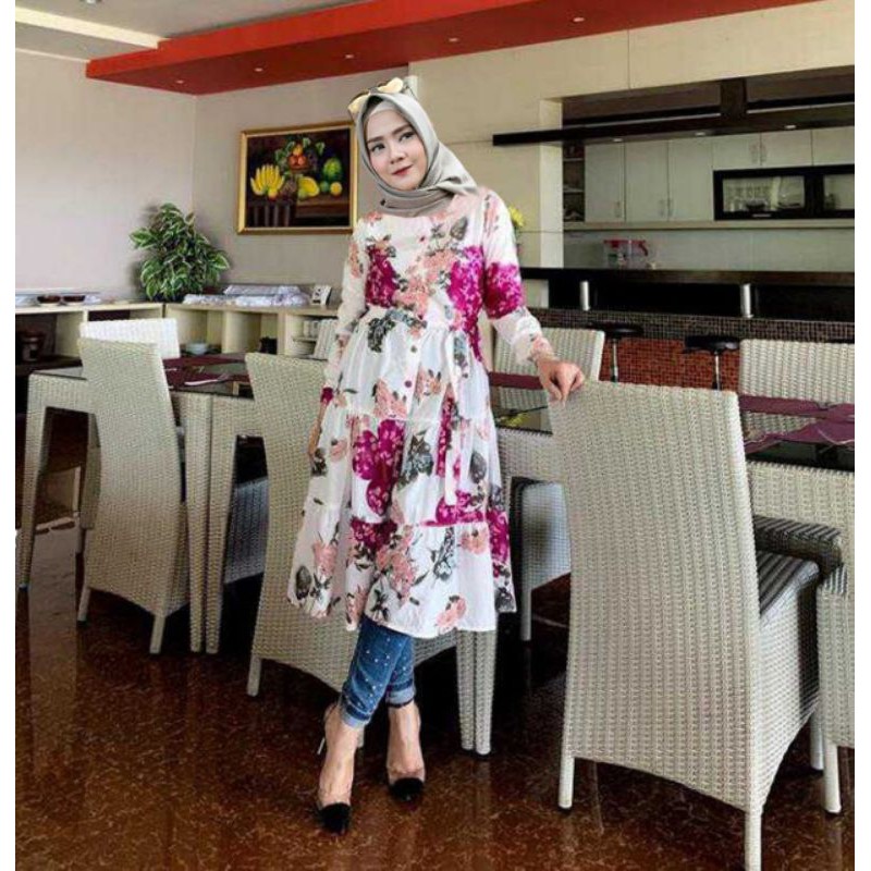 BAJU TUNIK TERBARU 2020/ baju tunik wanita kekinian/ tunik terbaru 2020/ baju tunik muslim