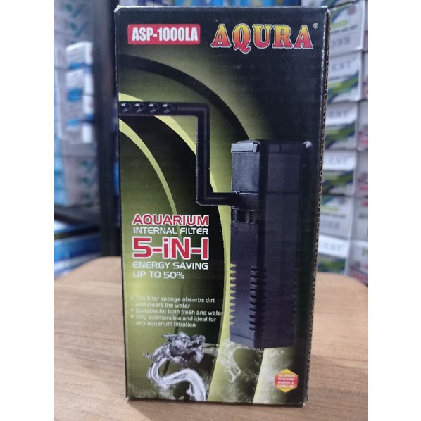 POMPA AQUARIUM INTERNAL FILTER AQURA ASP-1000LA