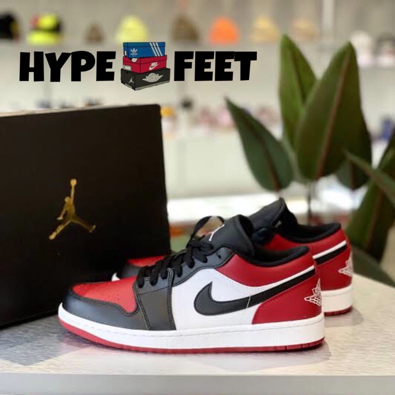 Air Jordan 1 Low "Bred Toe"