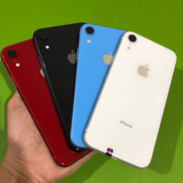 iPhone XR 256GB/128GB/64GB BEKAS ORIGINAL 100% | MULUS NORMAL FULLSET