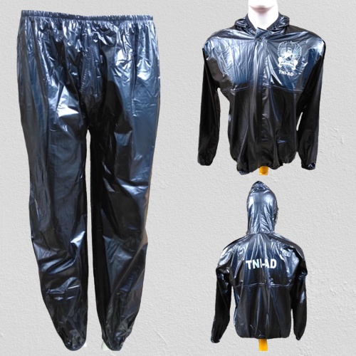 Setelan Sauna Suit Baju Olahraga Jogging TNI AD ARMY