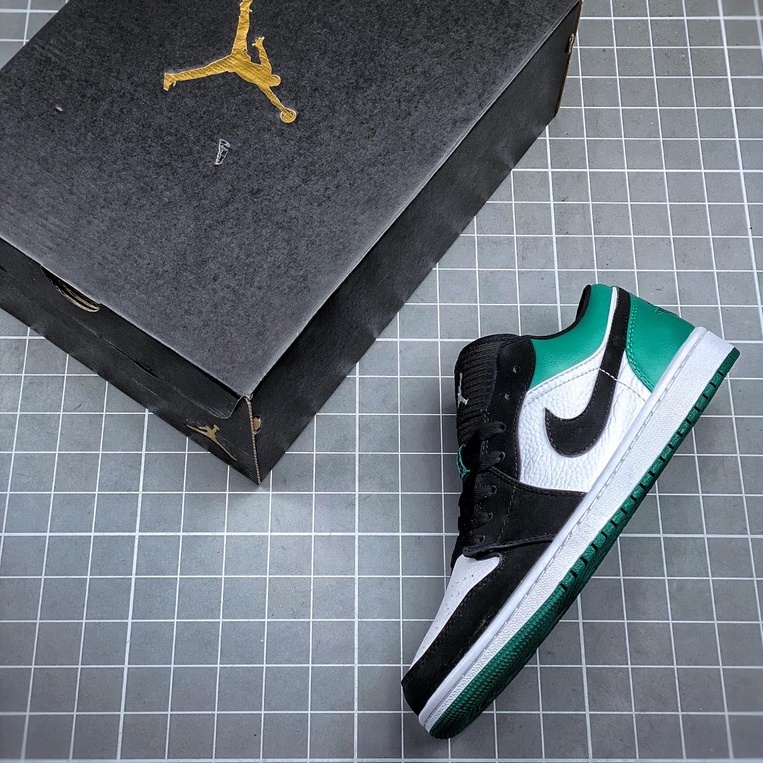 NIKE AIR JORDAN 1 LOW MYSTIC GREEN ORIGINAL VIETNAM