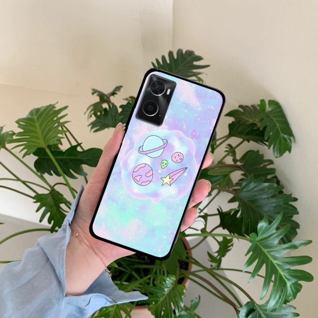Softcase Kaca [FK34] For Oppo A76 | Case Oppo A76 | Softcase Oppo A76 | Casing Murah Oppo A76 | Case Lucu Oppo A76 | Silikon Hp Oppo A76 | Kesing Hp Oppo A76