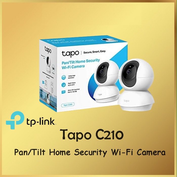 TP-Link Tapo C210 Pan/Tilt Home Security Wi-Fi Camera - Tp Link C 210