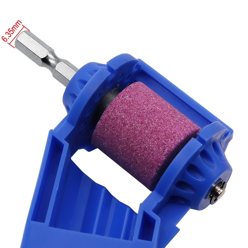 Xingweiqiang Alat Asah Mata Bor Corundum Wheel Bit Sharpener Titanium Drill Grinding - ANG-0569 - Blue