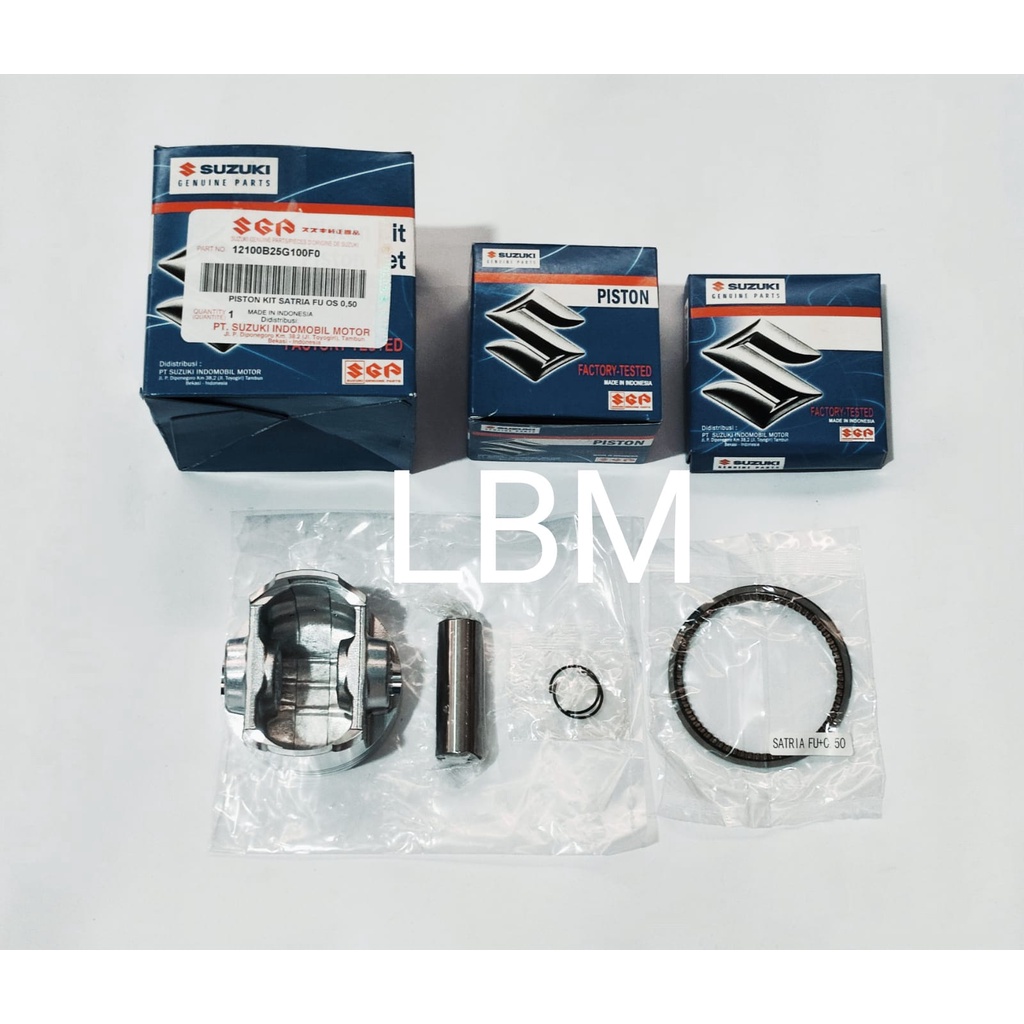 PISTON KIT SATRIA FU 150 OS 50 PISTON SET SATRIA FU 150 CC OS 50